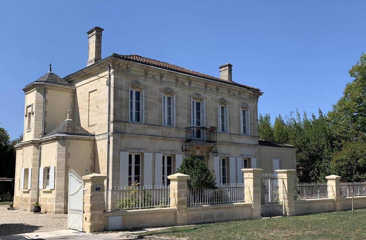 Suite Privative Abella - Aile De Maison Bourgeoise Ambares-et-Lagrave Extérieur photo