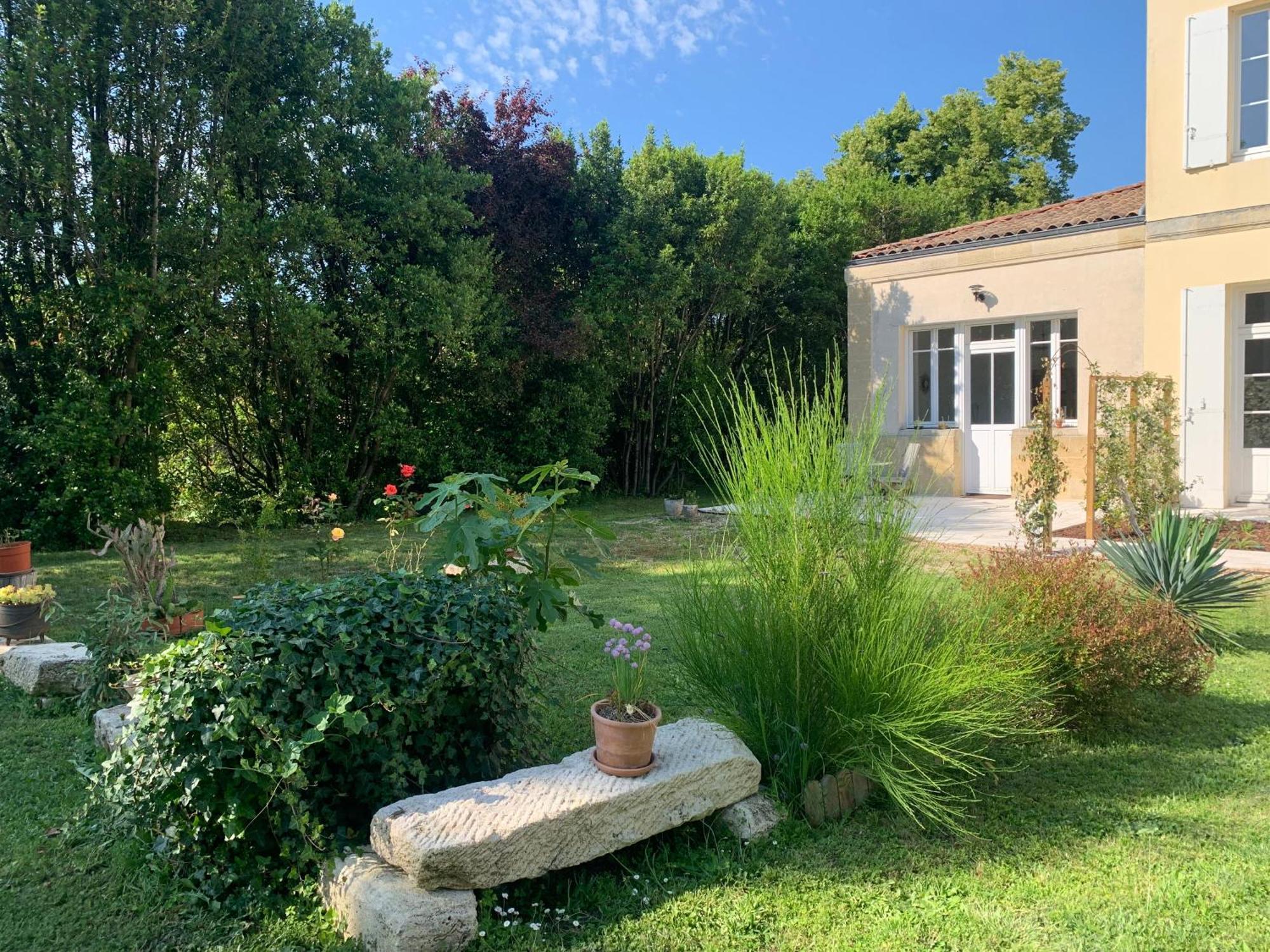 Suite Privative Abella - Aile De Maison Bourgeoise Ambares-et-Lagrave Extérieur photo