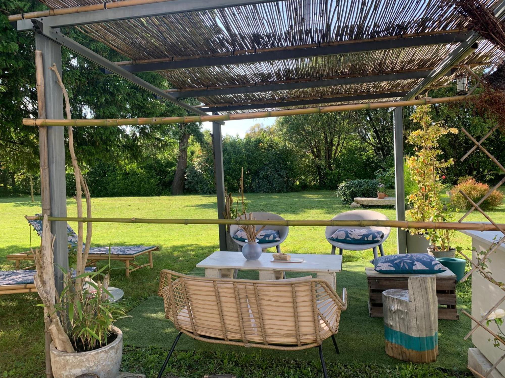 Suite Privative Abella - Aile De Maison Bourgeoise Ambares-et-Lagrave Extérieur photo